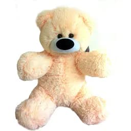 Плюшевий ведмедик Alina Бублик 55 см персиковий