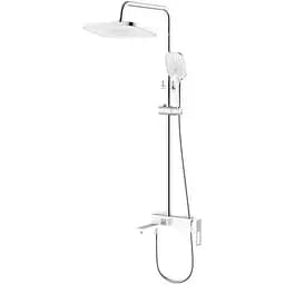 Душова система Mixxus Premium Walter 009-J white/chrome MI6622, Білий матовий