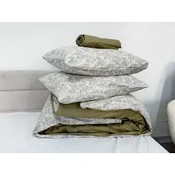 Комплект постільної білизни Ecotton Полуторний сатин (24803) - мініатюра 3