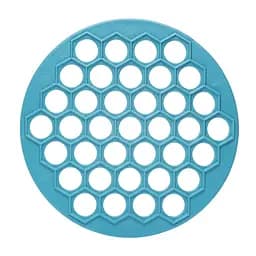 Пластикова пельменниця (форма для приготування пельменів) Ø26 см, Kitchette Блакитний 81735