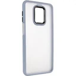 Чохол TPU+PC Lyon Frosted для Xiaomi Redmi Note 9s / Note 9 Pro / Note 9 Pro Max Sierra Blue