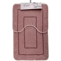 Набір килимків для ванної та туалету Soho Beige (tex mat 50*40, 50*80 см Beige)