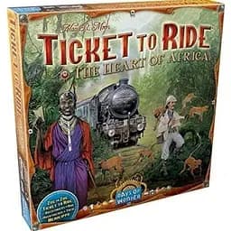 Настільна гра Days of Wonder Квиток на поїзд - Колекція карт №3: Серце Африки (Ticket to Ride - Map Collection 3: The Heart of Africa) (англ.) (DOW720117)