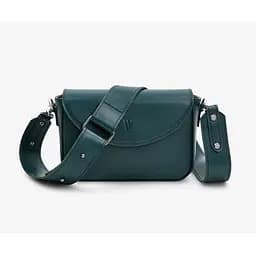 Жіноча шкіряна сумка Molly зелена