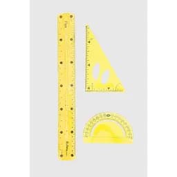 Набір лінійок ZI4291 Жовтий (2000990712202)(SC)