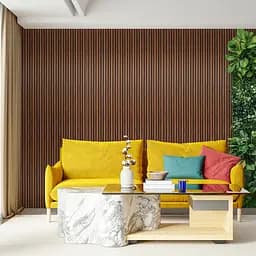Рейка декоративна Wall Sticker WPC стінова 3000х160х23 мм Каштан SW-00001536 - мініатюра 7