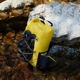 Рюкзак водонепроникний Naturehike CNH22BB003 25 л жовтий - мініатюра 5