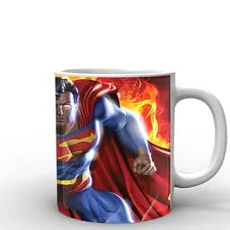 Кухоль GeekLand Супермен Superman Superman Fire SP.02.004 330 мл білий - мініатюра 3