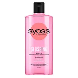 Шампунь Syoss Glossing Белый Пион, для нормальных и тусклых волос, 440 мл