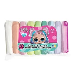 Набор для лепки с воздушным пластилином L.O.L. Surprise! Lovin LOL70194, 9 цветов пастель