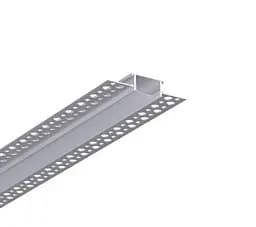 LED профіль врізний під шпаклівку з розсіювачем PC, 3м KLOODI KLP2110TR 3