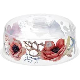 Кришка для мікрохвильовки 24.5 см, маки (1416-IH-маки)