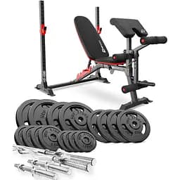 Набір Hop-Sport Strong 106кг з лавкою HS-1095