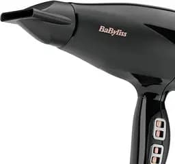 BaByliss Фен Air Power Pro, 2300Вт, 3 режими, дифузор, іоніз-я, хол. обдув, кераміка, чорно-рожевий - мініатюра 7