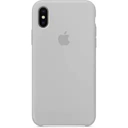 Чохол-накладка Toto Silicone Case Apple iPhone X/XS Light Grey
