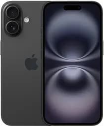 Мобільний телефон Apple iPhone 16 128GB Black (MYE73)