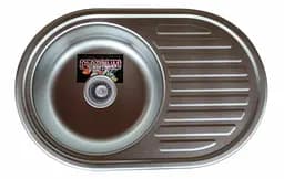 Кухонная мойка из нержавеющей стали Platinum 7750 полировка (0,6/170 мм), R, Polish