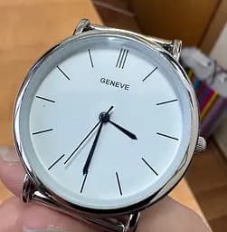 Годинник Geneva Steel Silver УЦЕНКА - мініатюра 2