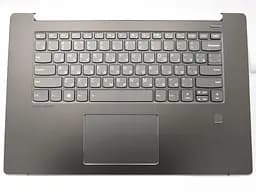 Клавіатура для Lenovo 530-15IKB (RU Black з кришкою та підсвічуванням). Оригінал.