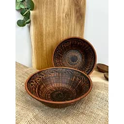 Салатник керамический (глиняный) №7 700 мл