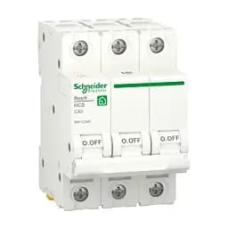 Автоматичний вимикач змінного струму Schneider RESI9 40А, 3P, крива, 6кА