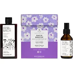 Подарунковий набір для тіла Phytorelax Soft Rituals Bach Flowers: гель для душу 250 мл + олія для тіла, волосся та обличчя 100 мл