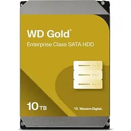Жесткий диск WD 10 ТБ 3,5" 7200 256 МБ SATA Gold