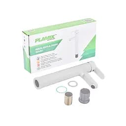Змішувач для умивальника Plamix RAUL-001-A High White PM0655, Білий - мініатюра 7