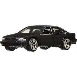 Колекційна модель машинки Hot Wheels Преміальні автівки '96 Chevy Impala SS чорна (GJT68/HKF20) - мініатюра 2