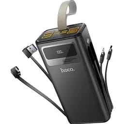 Зовнішній акумулятор Hoco DB58 Plentiful 30000mAh 22.5W Black [161328] - мініатюра 3
