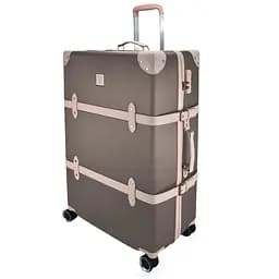 Валіза велика Semi Line 28 дюймів (L) ABS-Plastic Brown/Pink Cream (T5673-4)