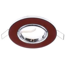 Світильник точковий Brille HDL-DT 30 BROWN/CHR MR16 163920