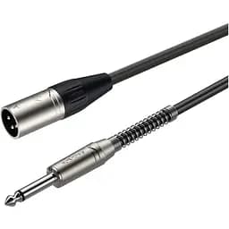 Мікрофонний аудіо кабель Roxtone Jack 6.3 mono - XLR Male SMX-J250-L5 5м