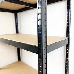 Стелаж 4P StrongShelf 150X70X30см Чорний, навантаження 150кг/полицю - мініатюра 10