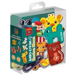 Детская развивающая магнитная игра "Чудо-буквы. Азбука" Vladi Toys VT5411-18 34 магнита