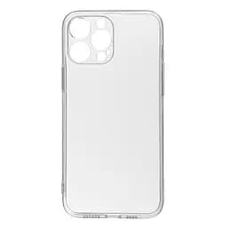 Прозрачный чехол для Apple iPhone 13 Pro Max с защитой камеры, тонкий, силиконовый, бесцветный, ударостойкий, противоударный бампер c закрытой камерой, ArmorStandart (ARM61254)