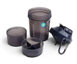 Шейкер спортивний SmartShake Original2GO 600 мл Dark Gray (10561401) - мініатюра 2
