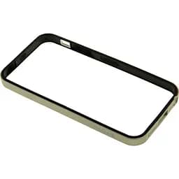 Бампер Totu Evque Bumper для iPhone 5/5S Black/Golden - мініатюра 2