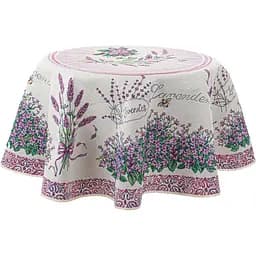 Скатертина Lefard Home Textile Violet гобеленова кругла d 140 см (732-042)