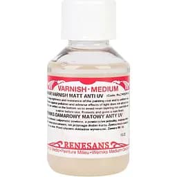 Лак  Renesans дамарний матовий з захистом від УФ 100 мл  