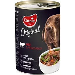 Влажный корм для собак Carnie Original Mono Protein Говядина с овощами 400 г