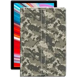 Чохол StatusCASE з екошкіри для планшету Teclast M40 Хаки-зелений