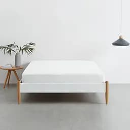 Набір простирадл на резинці Cosas WHITE/TERRAKOT 140х200х20 см (Set_White_Terrakot_140x200_2) - мініатюра 3