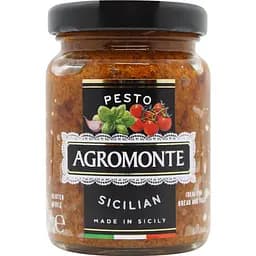 Соус Agromonte Sicilian Pesto с помидорами чери и базиликом 100 г