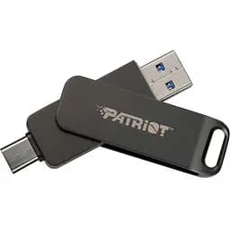 Флешка подвійна - 2 виходи Patriot Rage R550 32 GB USB-A + USB-C 3.2 (PE32GR550DSAD)