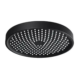 Верхний душ, круглый, Ø250 мм черный Frap F016-25, Черный матовый