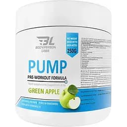 Предтренувальний комплекс Bodyperson Labs Pre-Workout Formula зелене яблуко 250 г