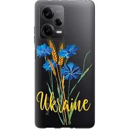 Чохол EndorPhone силіконовий патріотичний Xiaomi Redmi Note 12 Pro 5G Ukraine v2 (5445u-2932-26985)