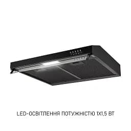 Витяжка плоска Minola HPL 5200 BLF - мініатюра 4