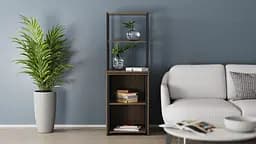 Стіл-тумба трансформер Смарт 2/2 Ferrum-decor 750x1450x600 Чорний метал ДСП Дуб Сонома Трюфель 16 мм (FRD-105106) - мініатюра 11